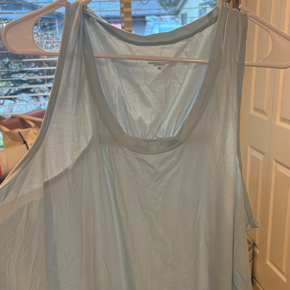 Light Blue Athleta Tank Top XL